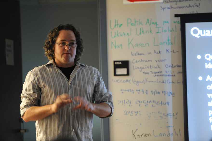 Jason Riggle, Humanities Day 2012