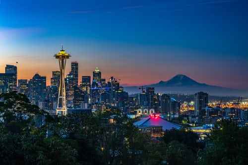 Kerry Park in Seattle, Washington, courtesy of unsplash.com