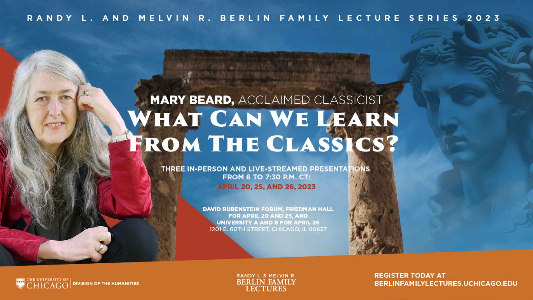 Mary Beard: Berlin Family Lecturer 2023