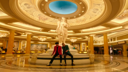 The Weeknd and Metro Boomin sit near a statue of the Three Graces in Las Vegas in the “Heartless” video. "In my classes on classical reception in modern and contemporary society, my students find classical references across music, literature and theater, and video games, and inquire into their significance," Prof. Patrice Rankine says.